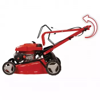 EINHELL GC-PM 46/5 S Ar zāles pļaujmašīnu ar benzīna dzinēju (sarkana/melna, aizmugurējo riteņu piedziņa)
