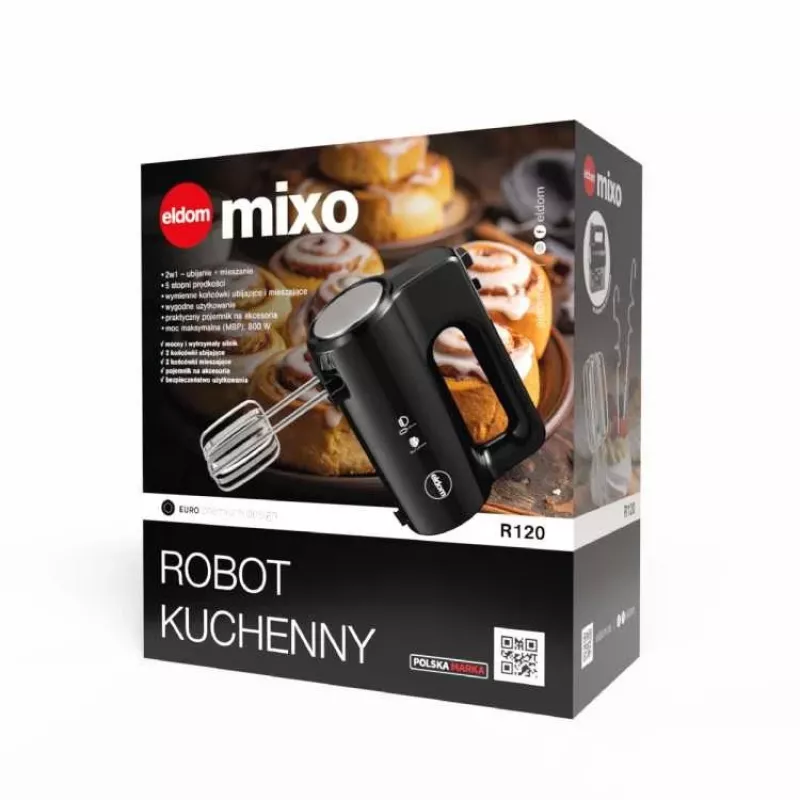 ELDOM R120 MIXO virtuves iekārta melna