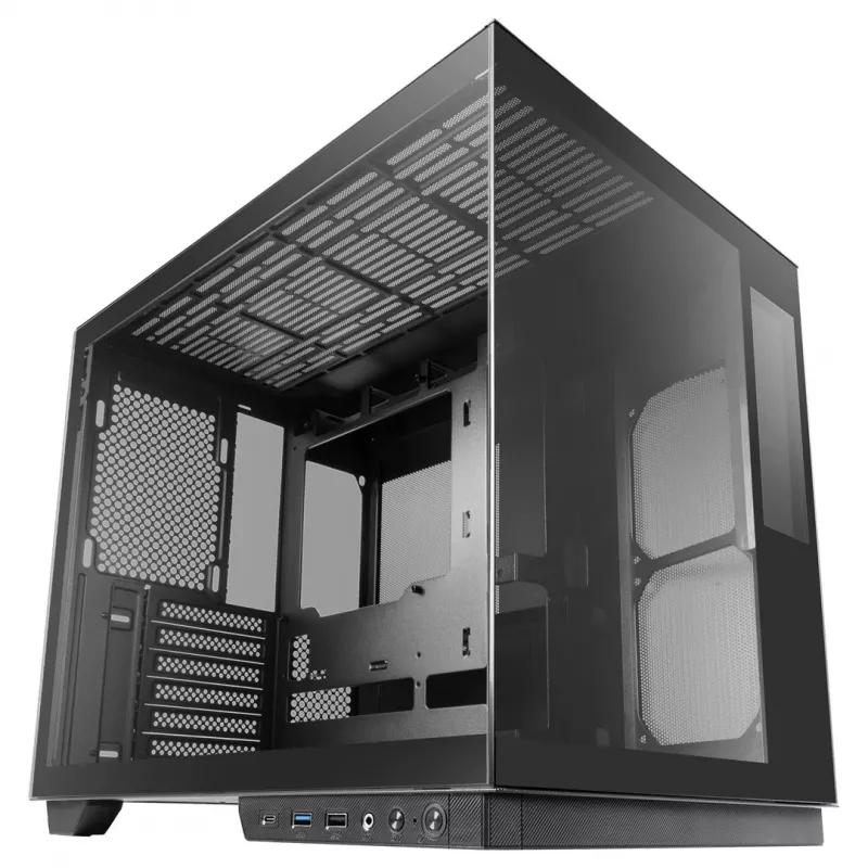 Tacens Mars Gaming MCMIRAGE Midi Tower datora korpuss melns