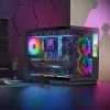 Tacens Mars Gaming MCMIRAGE Midi Tower datora korpuss melns