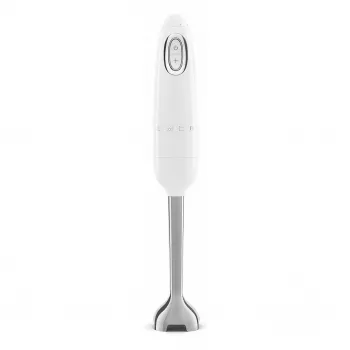 SMEG HBF03WHEU rokas blenderis, 700W, nerūsējošā tērauda blendēšanas roka, balts