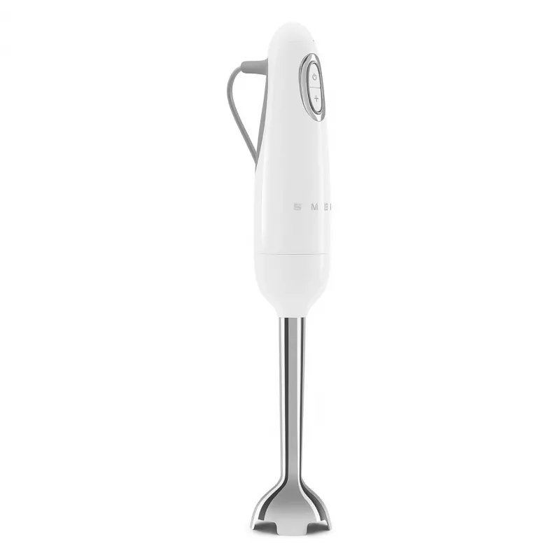 SMEG HBF03WHEU rokas blenderis, 700W, nerūsējošā tērauda blendēšanas roka, balts