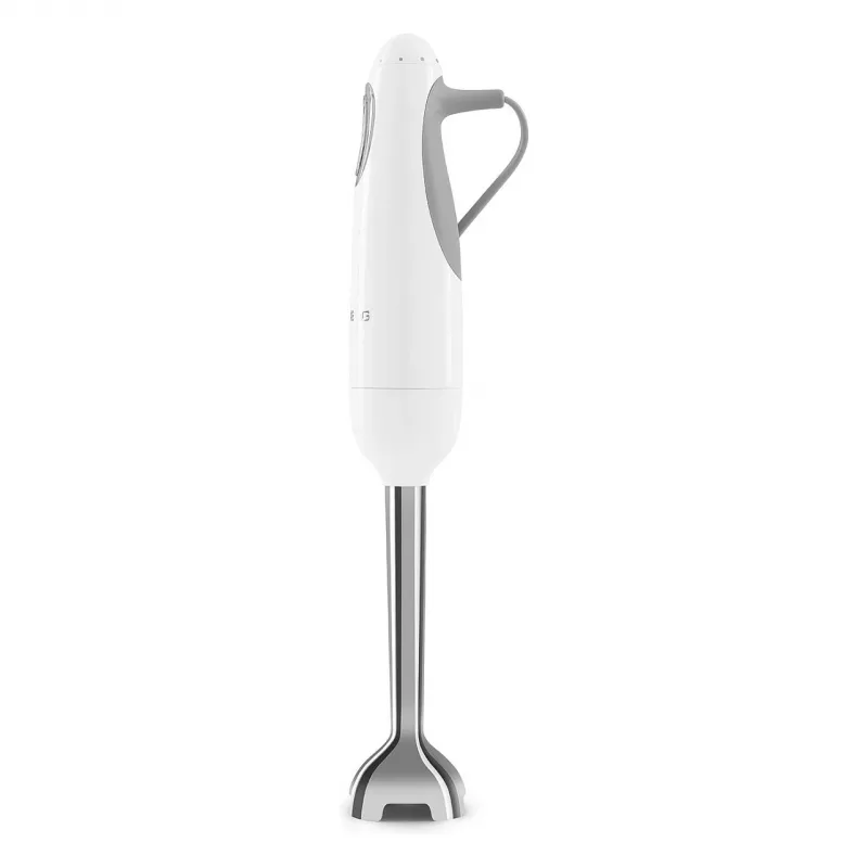 SMEG HBF03WHEU rokas blenderis, 700W, nerūsējošā tērauda blendēšanas roka, balts