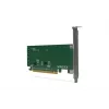 ICY DOCK EXLink MB308A PCIe 4.0 x16 NVMe adaptera karte ar 2 x SlimSAS 8i (SFF-8654) savienotājiem un redriveru
