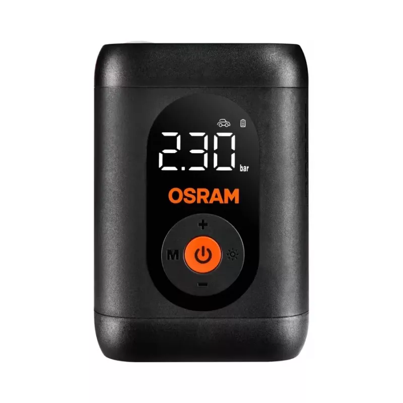 OSRAM TyreInflate 1600 Essential 12V automašīnas riepu piepūšanas kompresors 80 PSI ar analogo manometru