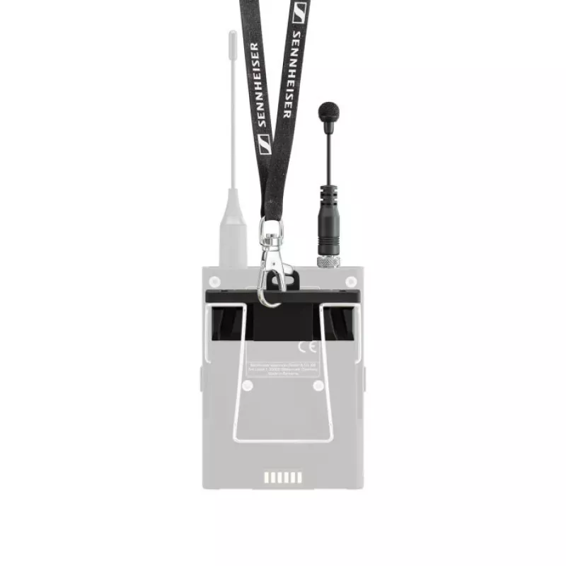 Sennheiser MKE Mini Omnidirectional Lavalier Mikrofons - Melns