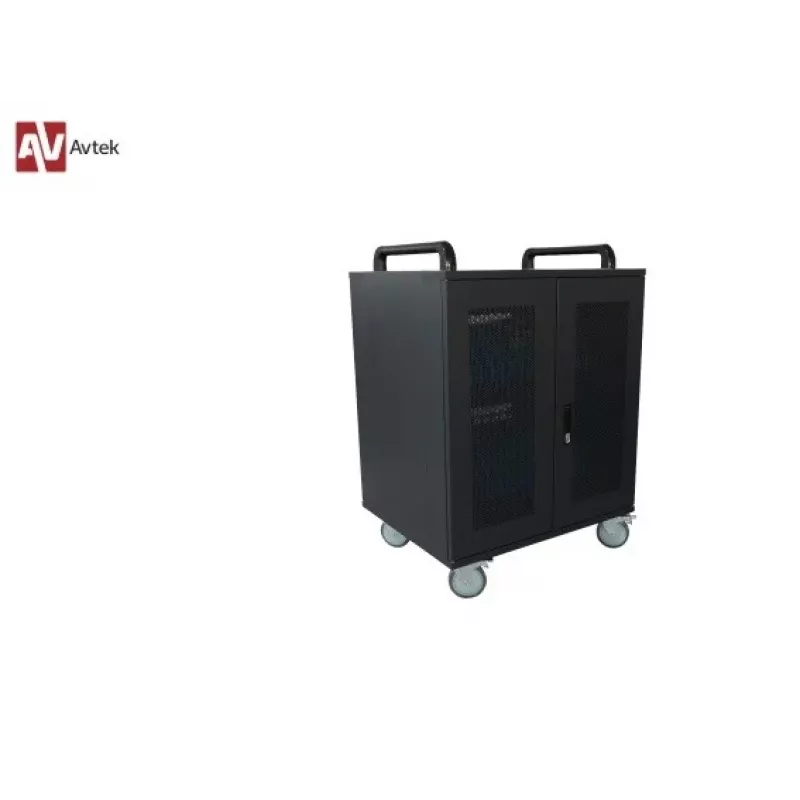 AVTEK Charging Cart 32 - Melns