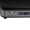 ELDOM GK200 GRILO Kontaktgrils 2000W Regulējams Termostats Nelīpošas Plāksnes Melns/Sudrabs