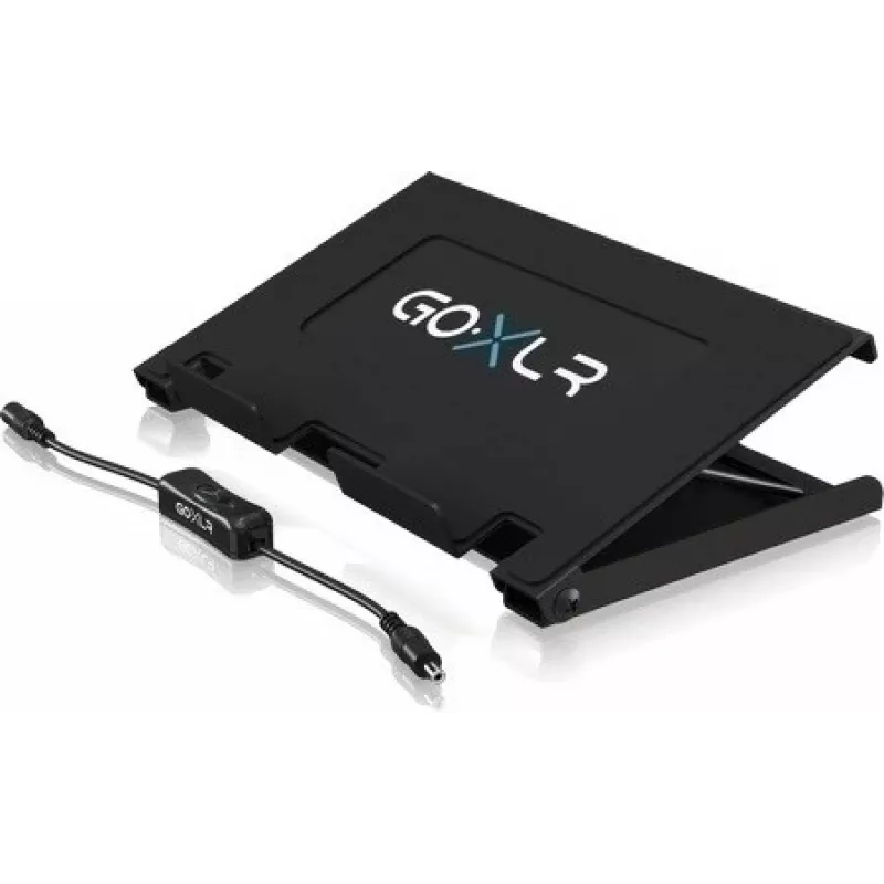TC Helicon GO XLR Desk Stand – Galda statīvs GO XLR, melns, tērauds