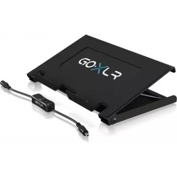 TC Helicon GO XLR Desk Stand – Galda statīvs GO XLR, melns, tērauds