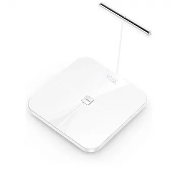 AWEI SS1 Multifunkcionālie ķermeņa svari ar Bluetooth 5.0, balts