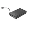Gembird PB10-WPC15MS-01 Magnētiskais bezvadu barošanas bloks ar integrētu statīvu, 15W, 10000 mAh, Melns