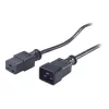 APC strāvas vads - IEC 60320 C19 uz IEC 60320 C20, 2,5 m, melns
