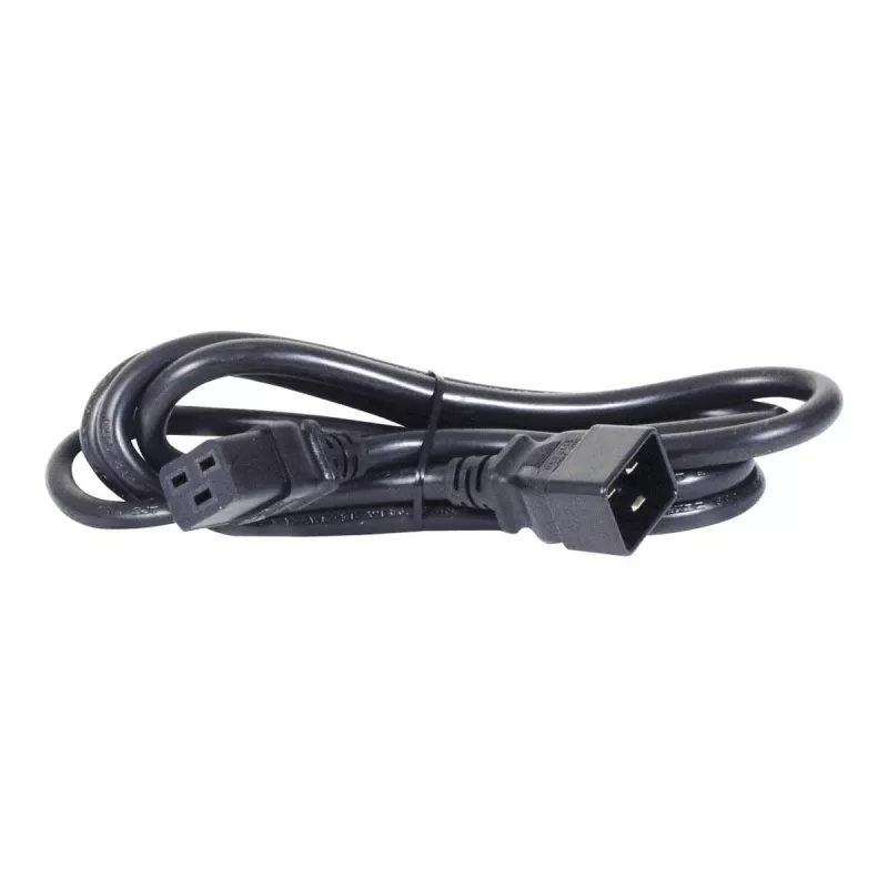 APC strāvas vads - IEC 60320 C19 uz IEC 60320 C20, 2,5 m, melns