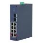 DAHUA CHS4210-8GT-110 Pārvaldāms L2 slēdzis, 8x Gigabit PoE+ porti, 110W PoE budžets