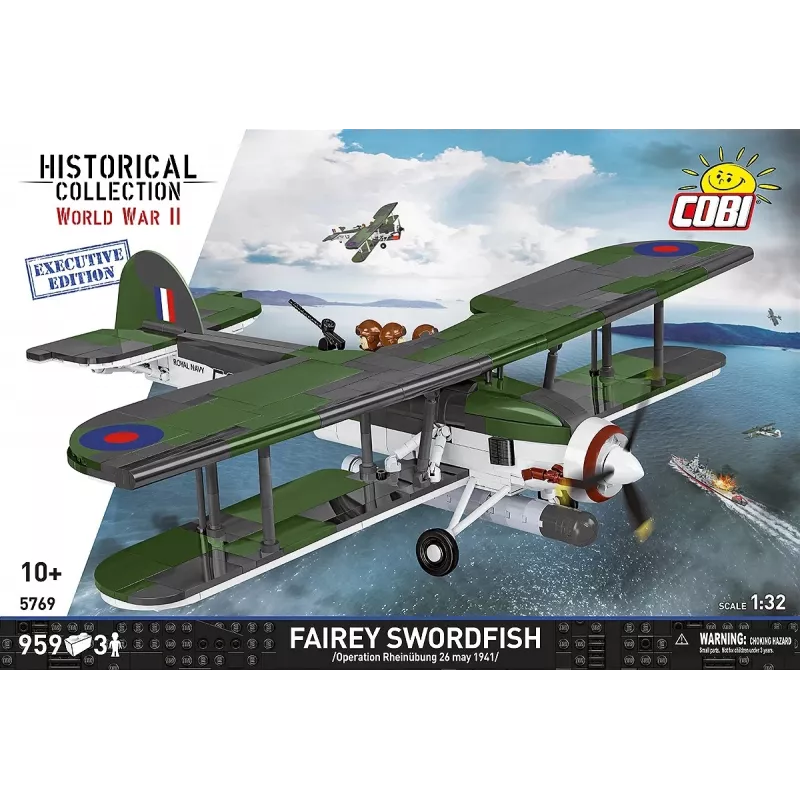 COBI KLOCKI Bloki Fairey Swordfish Executive Edition 959 Gabali