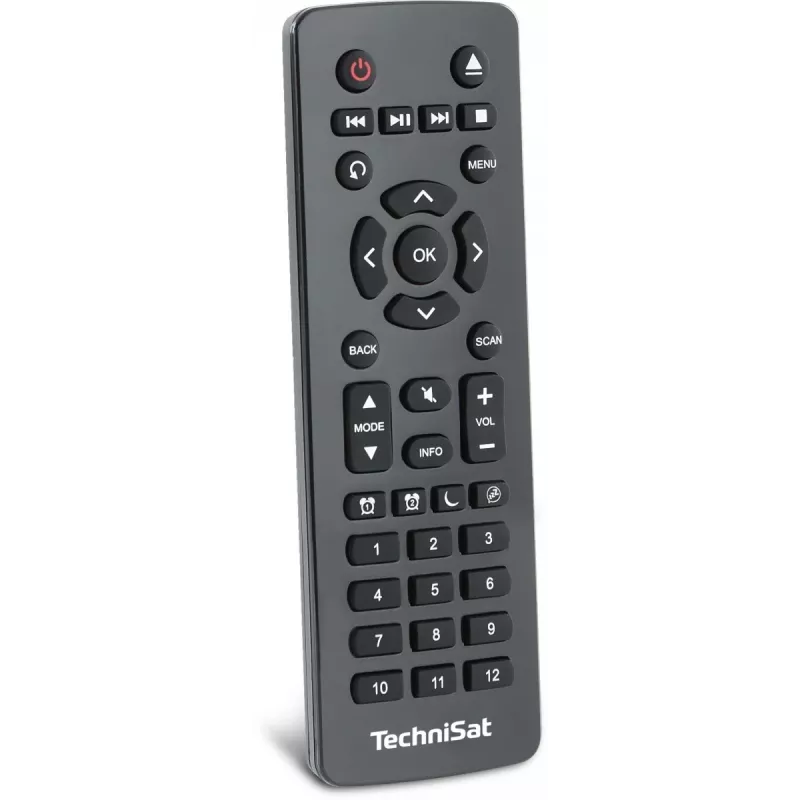 TechniSat DIGITRADIO 602 DAB+/FM/Internet Radio ar Bluetooth, CD atskaņotāju un Qi bezvadu uzlādi - Antracīts/Sudrabs