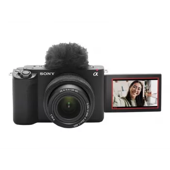 Sony ZV-E1 pilna kadra bezspoguļa kameras komplekts ar FE 28-60mm F4-5.6 objektīvu (melns)