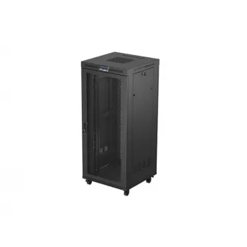 Lanberg FF01-8837-23BL Rack skapis 37U Brīvi stāvošs Racks Melns