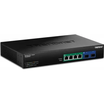 TRENDnet TPE-BG5062 Switch 240W 2.5G GaN Power PoE++ ar 10G SFP+ Portu - Slēdzis - 6 porti
