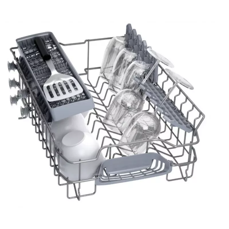Bosch Serie 2 SPS2HKW55E Brīvi stāvoša šaura trauku mazgājamā mašīna, 10 trauku komplekti, balta