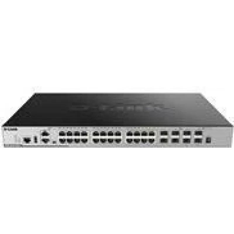 D-Link DGS-3630-28TC/SI/E 28-Port Layer 3 Managed Gigabit Stackable Switch