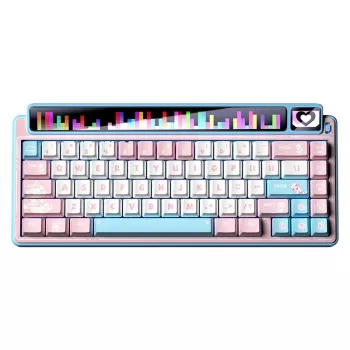 AULA Gasket AMG65 Blue LightFeather RGB mehāniskā tastatūra