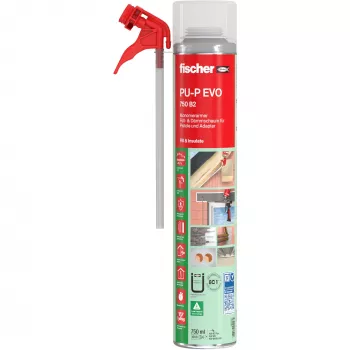 Fischer Low-Monomer PU Putas PU-P EVO 750 B2 (Balta, 750ml)