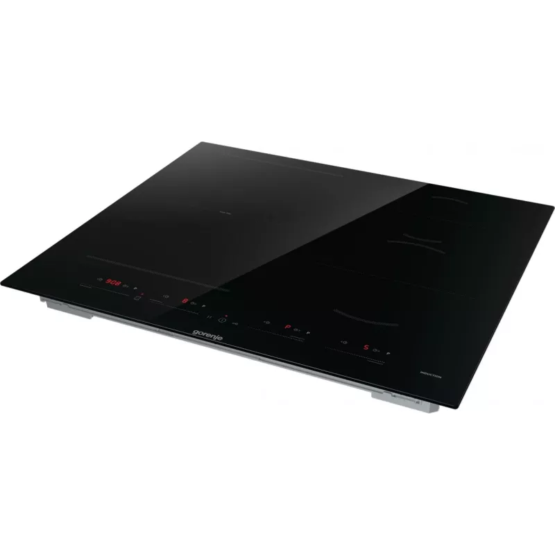 Gorenje Indukcijas Plīts GI6432BSC 60 cm Melna ar PowerBoost, Taimeri, Bērnu Bloķētāju
