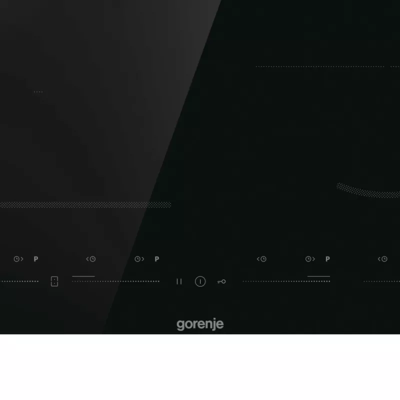 Gorenje Indukcijas Plīts GI6432BSC 60 cm Melna ar PowerBoost, Taimeri, Bērnu Bloķētāju