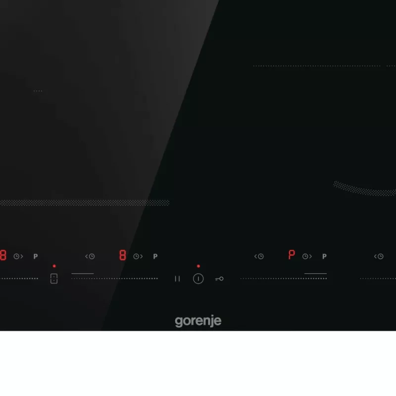 Gorenje Indukcijas Plīts GI6432BSC 60 cm Melna ar PowerBoost, Taimeri, Bērnu Bloķētāju