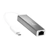 j5create USB-C uz Gigabit Ethernet adapteris Sudraba JCE133G-N