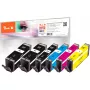 Peach Ink Save Pack Plus PI100-397 Saderīgs ar Canon PGI-580XXL CLI-581XXL Multipack 6 Kasetnes