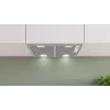 Bosch Serie 4 DHL555BM Iebūvējamā tvaika nosūcēja pārsegs, sudraba krāsa, 604 m³/h