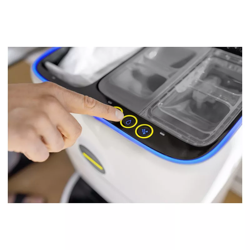 Kärcher RVF 7 Comfort robotizētais putekļsūcējs, bez maisa, balts, 150 min darbības laiks