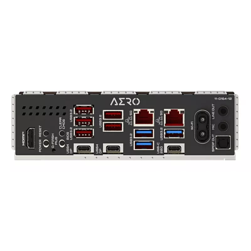 Gigabyte X870E AERO X3D DARK WOOD mātesplate - Atbalsta AMD Ryzen 9000 CPU, 16+2+2 fāžu digitālais VRM, līdz 9000 MHz DDR5 (OC), 2x PCIe 5.0 + 2x PCIe 4.0, Wi-Fi 7, 5GbE LAN, USB 4
