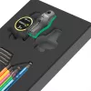 Wera 9740 Hex-Plus L-Key Set Metric 9-Piece with Ball End and Colour Coding
