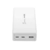 j5create JUP37185W-EN 185W GaN PD 3.1 USB-C 3-Port Lādētājs Balts