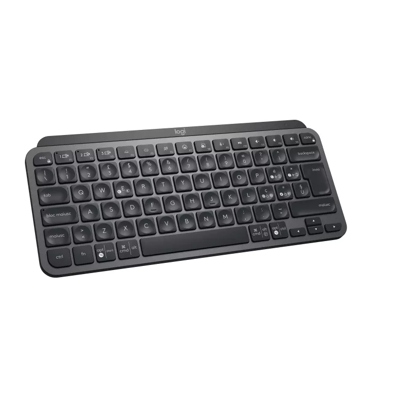 Logitech MX Keys Mini bezvadu tastatūra - gaiši pelēka - QWERTY - ar fona apgaismojumu