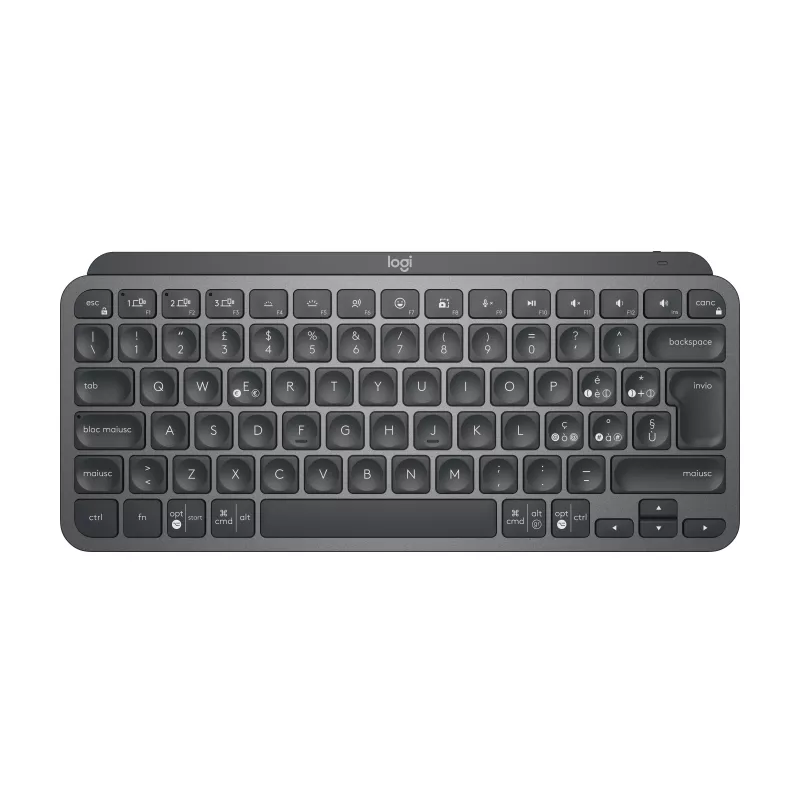 Logitech MX Keys Mini bezvadu tastatūra - gaiši pelēka - QWERTY - ar fona apgaismojumu