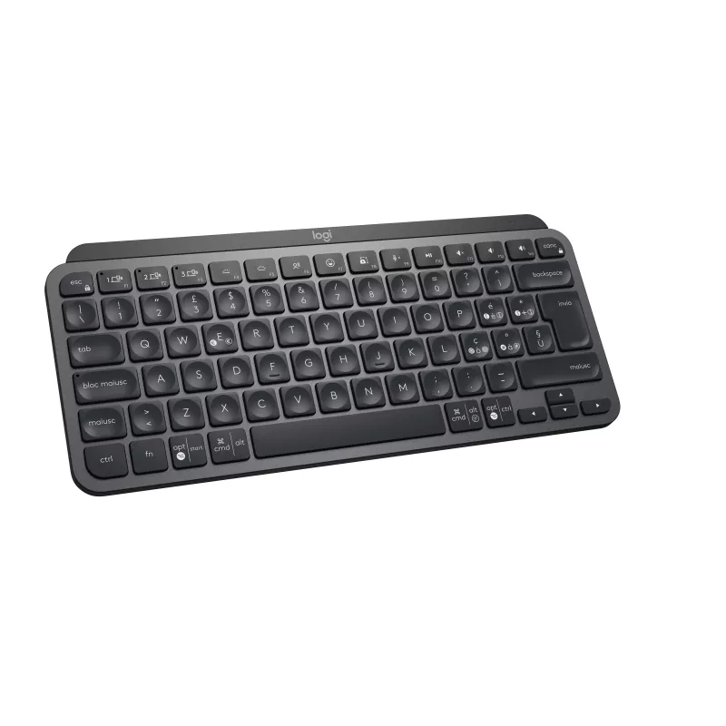 Logitech MX Keys Mini bezvadu tastatūra - gaiši pelēka - QWERTY - ar fona apgaismojumu