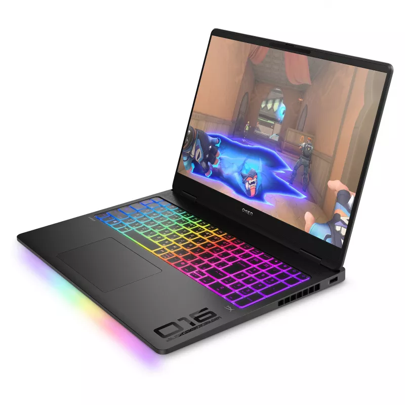 HP OMEN MAX 16-ah0178ng 16,0 collu QHD IPS 240Hz 500Nits spēļu klēpjdators, Intel Core Ultra 7 255HX, 32GB RAM, 1TB SSD, RTX 5080, Windows 11 Home