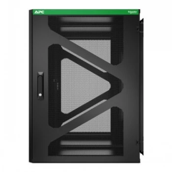 APC NetShelter 18U sienas stiprinājuma skapis - 19 collu platums, 520 mm dziļums, melns