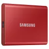 Samsung Portable SSD T7 500GB USB 3.2 Gen 2 Metallic Red ārējais cietvielu disks