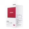 Samsung Portable SSD T7 500GB USB 3.2 Gen 2 Metallic Red ārējais cietvielu disks