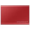 Samsung Portable SSD T7 500GB USB 3.2 Gen 2 Metallic Red ārējais cietvielu disks