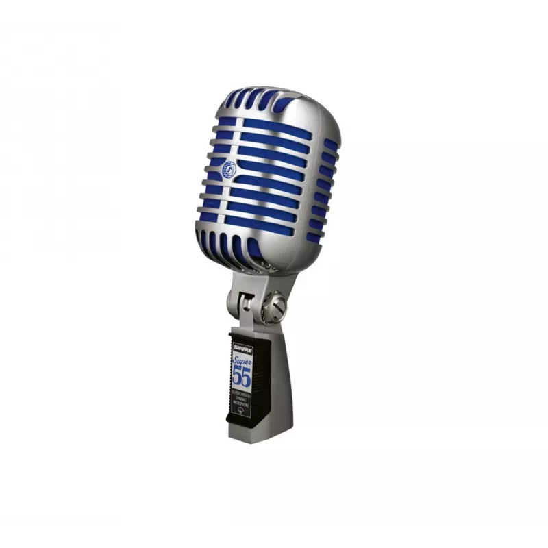 Shure SUPER 55 Grey Dynamic Studio Microphone Supercardioid
