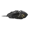 Mad Catz M.O.J.O. M1 Vadu optiskā spēļu pele - 12000 DPI - Labā roka - Melna
