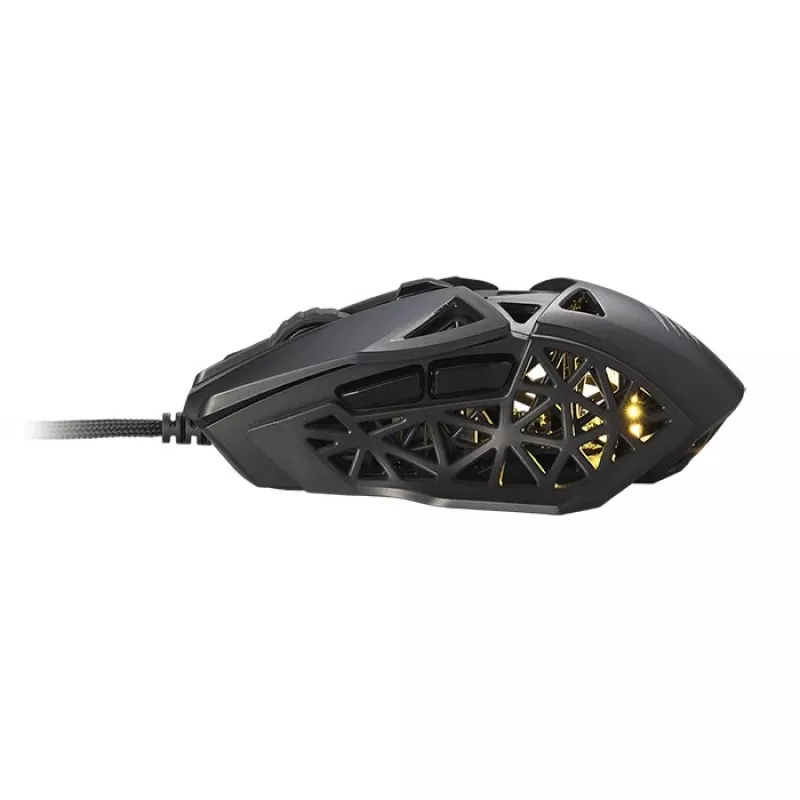 Mad Catz M.O.J.O. M1 Vadu optiskā spēļu pele - 12000 DPI - Labā roka - Melna