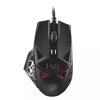 Mad Catz M.O.J.O. M1 Vadu optiskā spēļu pele - 12000 DPI - Labā roka - Melna